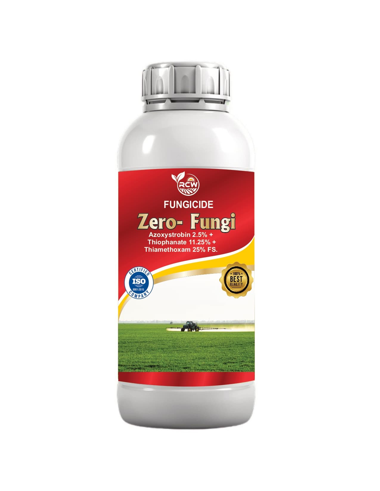 ZERO-FUNGI - Azoxystrobin 2.5% + Thiophanate Methyl 11.25% + Thiamethoxam 25% FS crop protection medicine by Ramaya Crop World